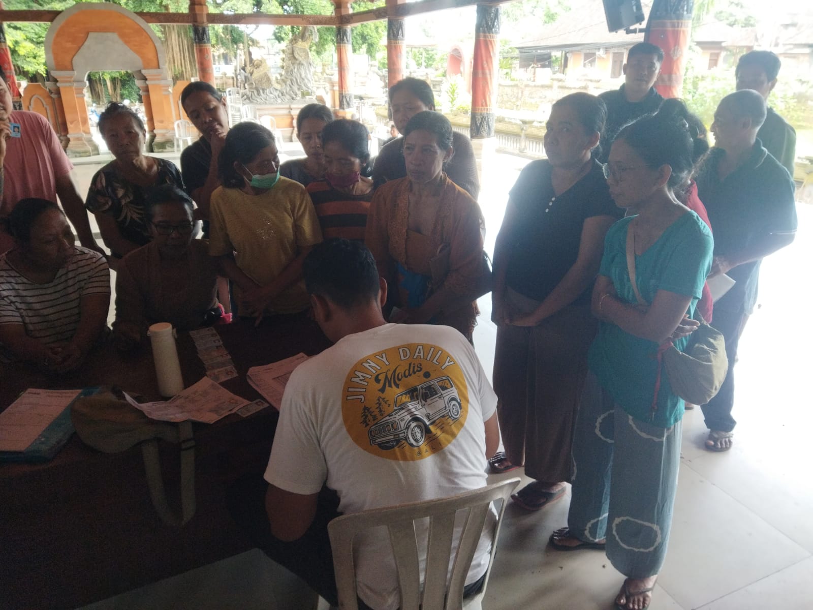 Pendistribusian Bantuan Pangan