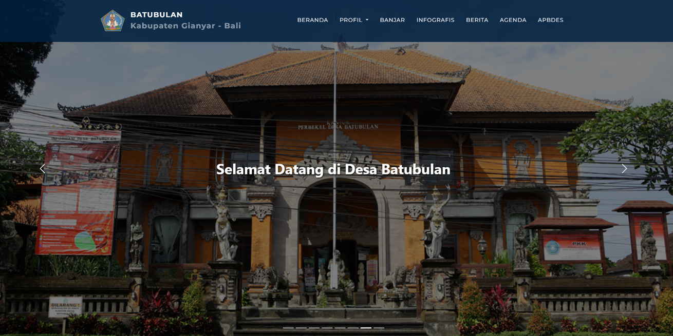 Pelatihan WEB Desa Batubulan
